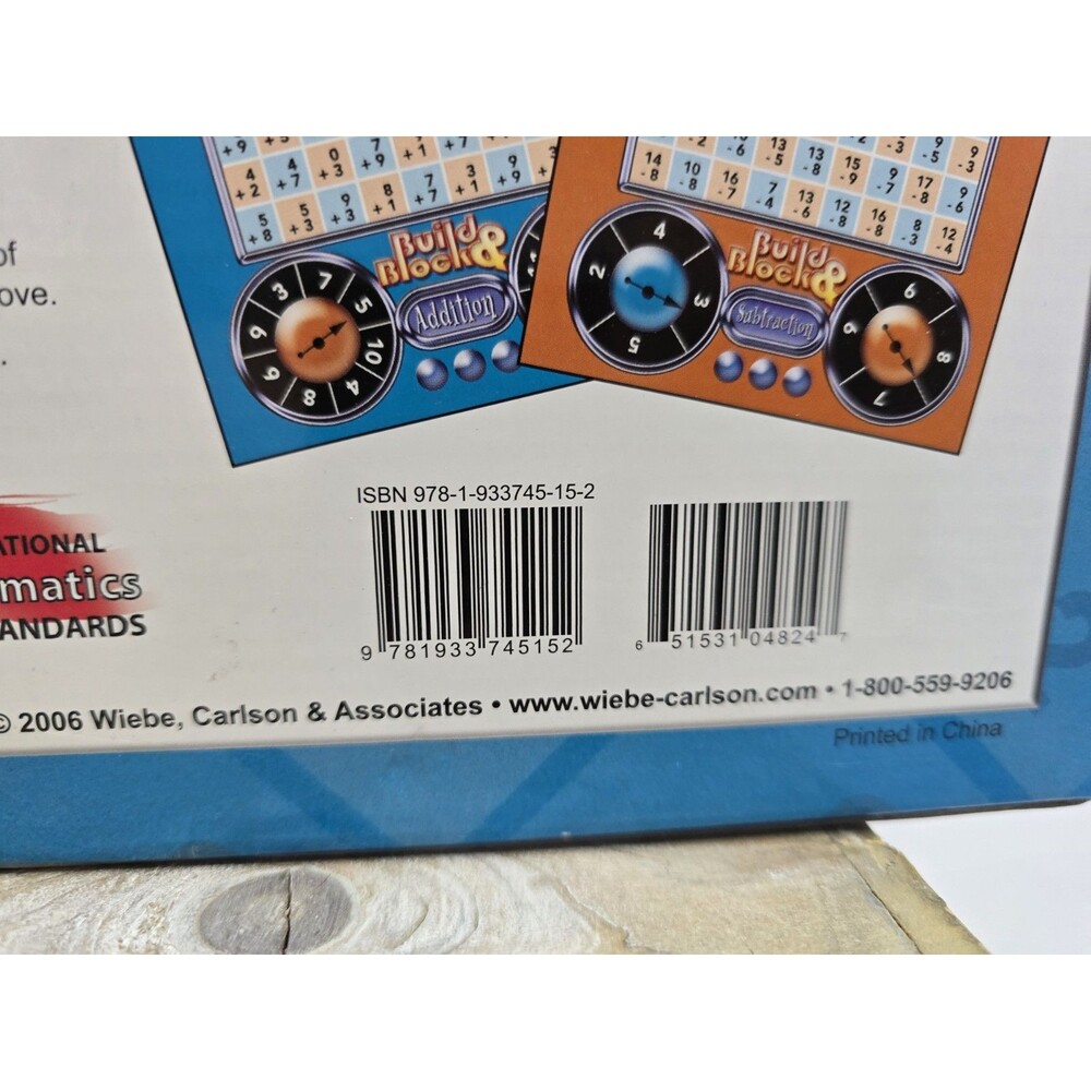 Build & Block Addition Subtraction Math Learning Board Game Grades 2+ Complete - Picture 9 of 10